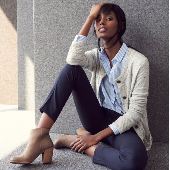 BP. 'Trolley' Bootie Tan/Grey Leather - Picture 7 of 11